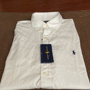 NWT Polo Ralph Lauren Mens Button Down Short Sleeve